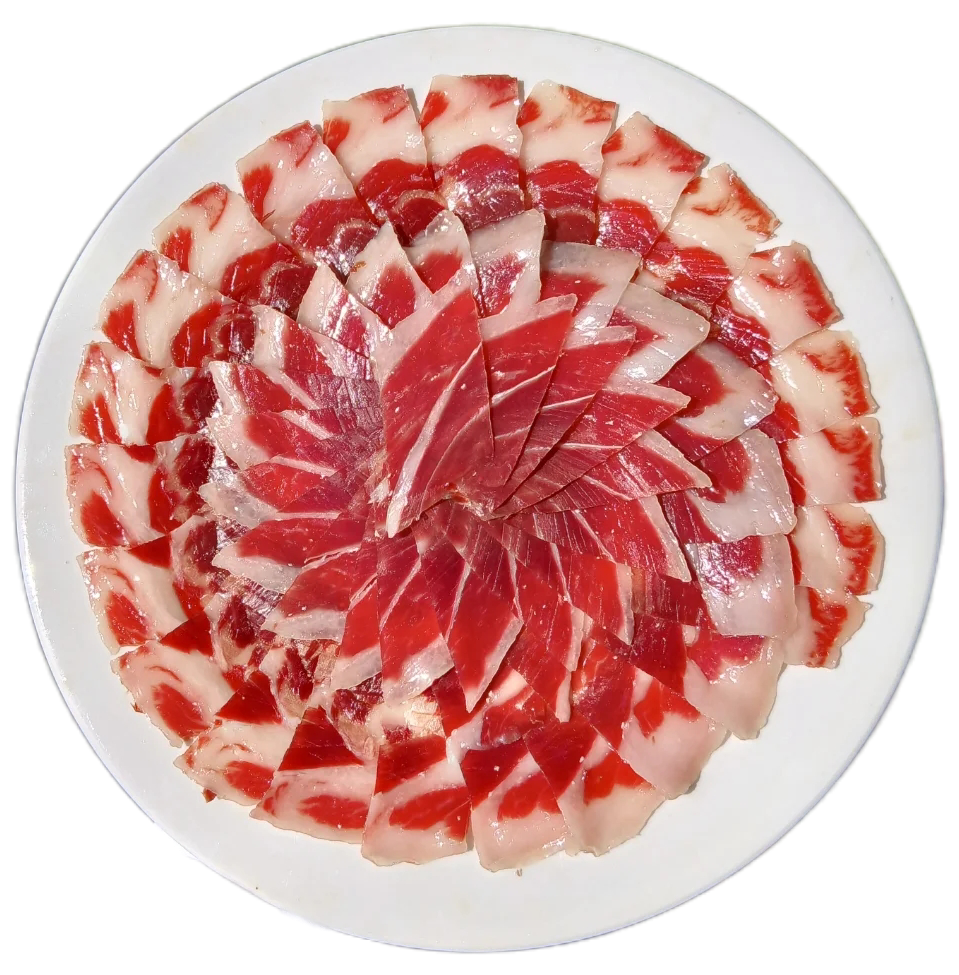 Plato de jamon